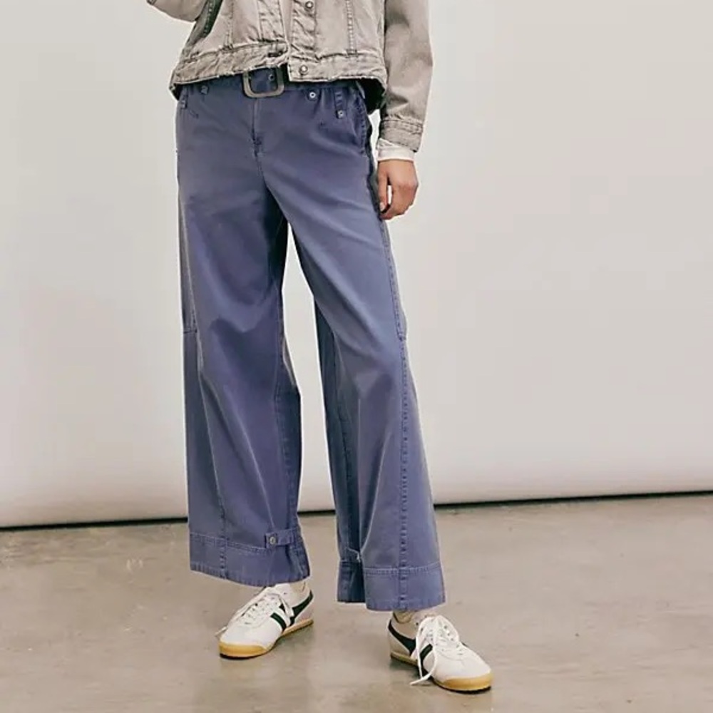 We The Free Sloane Belted Pants Free People - Picture 2 of 11